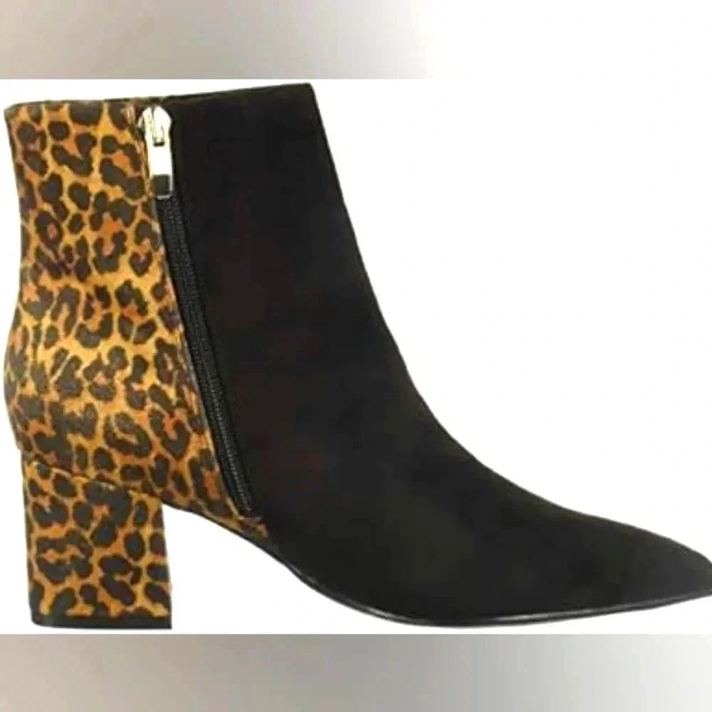 Nine West Women's Short Ankle Boots Size 7.5 Black